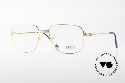 Fred Zephir - M Luxury Sailing Glasses Men Details