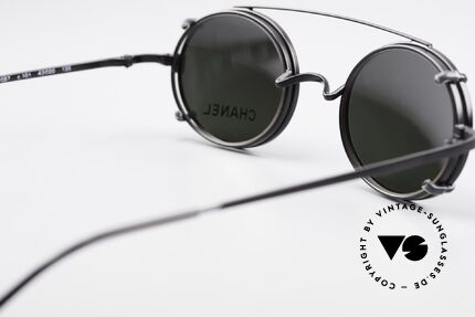 Chanel 2037 Luxury Glasses With Clip On, NO RETRO fashion, but a 20 years old vintage Original, Made for Men and Women
