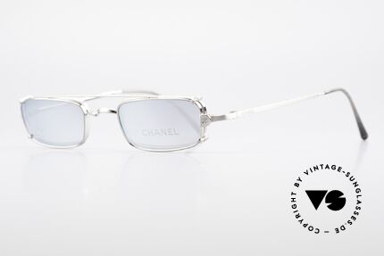 chanel clear frame sunglasses