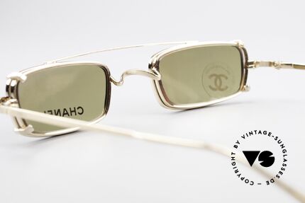 Chanel 2038 Unisex Luxury Glasses Clip On, NO RETRO fashion, but a 20 years old vintage Original, Made for Men and Women