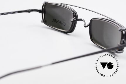 Chanel clip on glasses sales