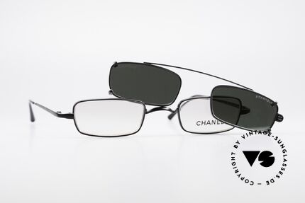 Chanel clip on glasses sales