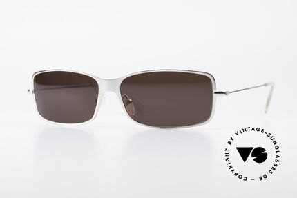 Helmut Lang SHL53B Puristic Titanium Sunglasses, HELMUT LANG vintage Designer Titanium sunglasses, Made for Men