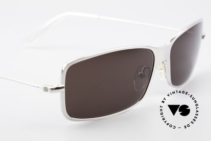 Helmut Lang SHL53B Puristic Titanium Sunglasses, NO RETRO SUNGLASSES, but a 20 years old ORIGINAL, Made for Men