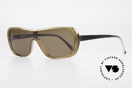 Helmut Lang SHL02B Stylish Titanium Sunglasses, truly iconic "Insider Sunglasses" for all avant-gardist, Made for Men