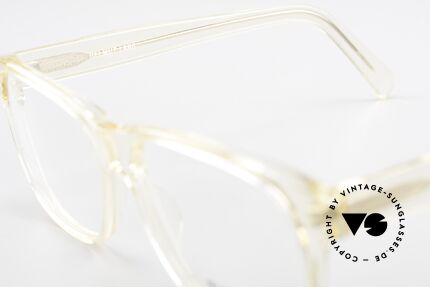 Helmut Lang 20-0001 Men's Vintage Glasses Crystal, never worn (like all our vintage HELMUT LANG specs), Made for Men