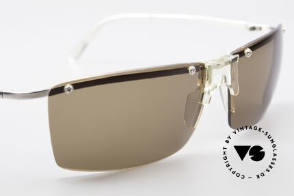 Helmut Lang SHL51A Sporty Titanium Sunglasses, NO RETRO SUNGLASSES, but a 20 years old ORIGINAL, Made for Men