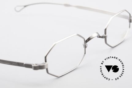 Lunor Octag Octagonal Vintage Eyeglasses, the LUNOR frame comes with a vintage case by Metzler, Made for Men