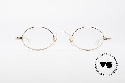 Lunor Oval Timeless Vintage Eyeglasses, traditional German brand; quality handmade in Germany, Made for Men and Women