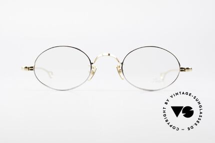 Lunor Oval Classic Vintage Eyeglasses, traditional German brand; quality handmade in Germany, Made for Men and Women