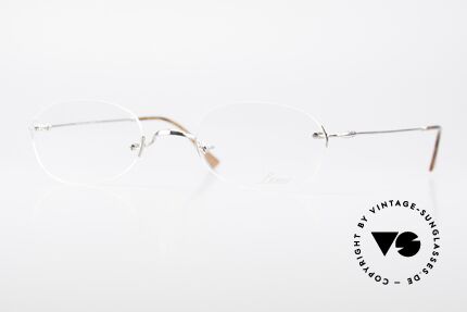 Lunor Rimless Timeless Vintage Eyeglasses, LUNOR: shortcut for French "Lunette d'Or" (gold glasses), Made for Men and Women