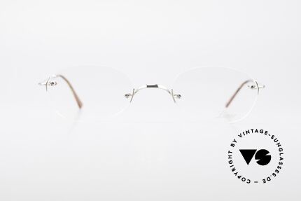 Lunor Rimless Timeless Vintage Eyeglasses, traditional German brand; quality handmade in Germany, Made for Men and Women