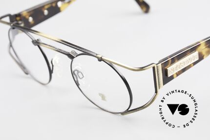 Neostyle Superstar 1 Steampunk Vintage Eyeglasses, metal parts in a kind of 'antique gold / burnt gold', Made for Men and Women