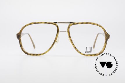 Dunhill 6077 80's Men's Vintage Eyeglasses, venerable 'gentleman style' (distinctive DUNHILL), Made for Men