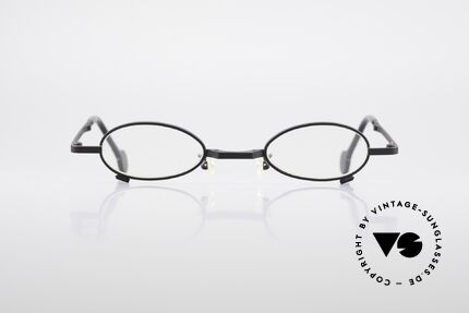 L.A. Eyeworks TIO 412 Vintage Foldable Eyeglasses, with attention to details (every frame has a year of birth), Made for Men and Women