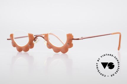L.A. Eyeworks BUMBLE 487 Enchanting Ladies Eyeglasses, with attention to details (the frame has a year of birth), Made for Women