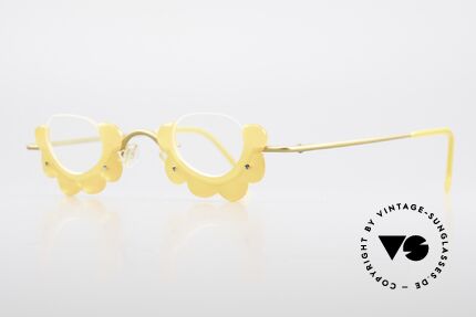 L.A. Eyeworks BUMBLE 486 Beautiful Ladies Eyeglasses, with attention to details (the frame has a year of birth), Made for Women