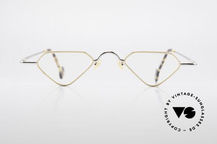 L.A. Eyeworks Millie 451 Reading Glasses Like A Diamond, frame is shaped like a diamond (a true EYE-CATCHER), Made for Men and Women