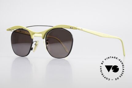 L.A. Eyeworks PLUTO II Vintage Frame No Retro Specs, spirited designer sunglasses for ladies and men (unisex), Made for Men and Women