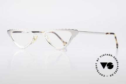L.A. Eyeworks Macaroni 405 Reading Glasses Like A Leaf, with attention to details (the frame has a year of birth), Made for Women