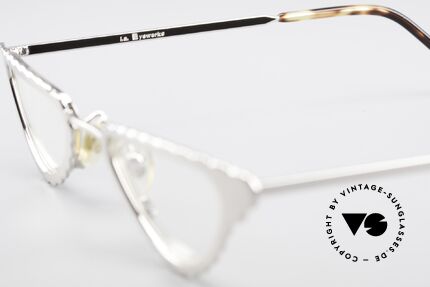 L.A. Eyeworks Macaroni 405 Reading Glasses Like A Leaf, unworn (like all our VINTAGE L.A.E. reading eyeglasses), Made for Women