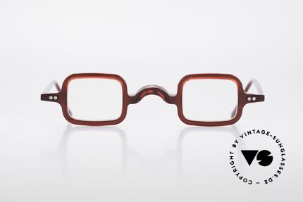 L.A. Eyeworks LALO 347 Vintage 90's Glasses No Retro, minimalist construction of simple geometric forms, Made for Men and Women