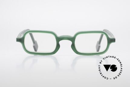 L.A. Eyeworks HANK 230 True Vintage 90's Eyeglasses, every frame has a name "Hank" & a year of birth "93", Made for Men