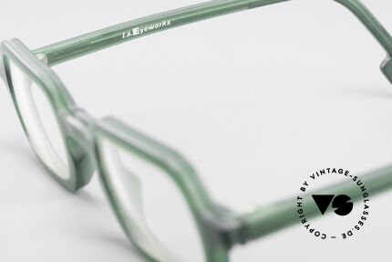L.A. Eyeworks HANK 230 True Vintage 90's Eyeglasses, unworn, one of a kind (like all our L.A.E. spectacles), Made for Men