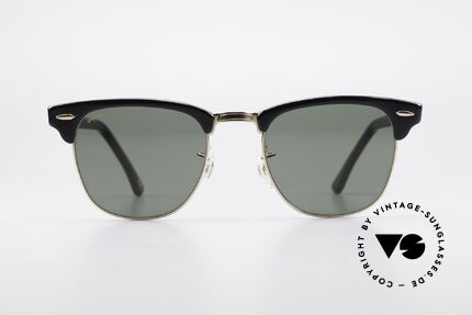 Ray Ban Clubmaster Bausch & Lomb USA W0365, Bausch & Lomb G-15 quality lenses (100% UV), Made for Men