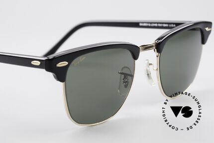 Ray Ban Clubmaster Bausch & Lomb USA W0365, NO retro frame, but a 25 years old B&L original, Made for Men