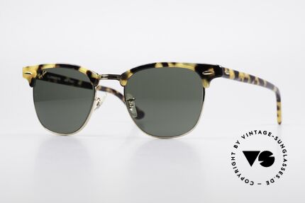 Ray Ban Clubmaster Bausch & Lomb USA Limited, old original 90's sunglasses by RAY-BAN, USA, Made for Men
