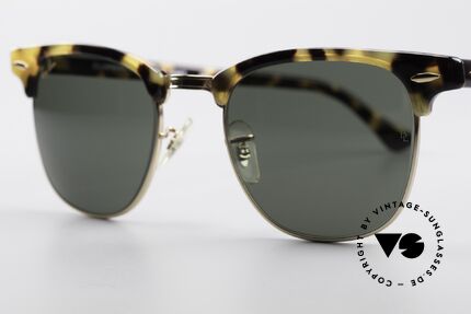 Ray Ban Clubmaster Bausch & Lomb USA Limited, never worn; like all our vintage Ray Ban shades, Made for Men
