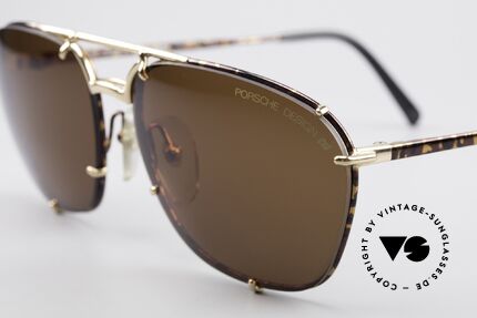 Porsche 5647 90s Classic Vintage Sunglasses, unworn original, M size 60-19, 140 + Porsche case, Made for Men