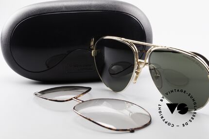 Porsche 5657 L Sunglasses With Two Fronts, NO RETRO EYEWEAR, but a rare old 90's original!, Made for Men