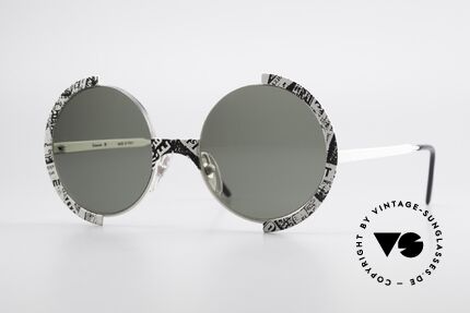 Casanova FC4 Fancy Newspaper Sunglasses, fantastic, fancy 80's Casanova vintage sunglasses, Made for Men and Women
