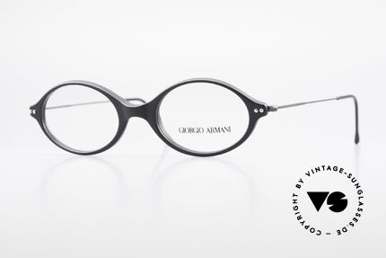 Giorgio Armani 378 90's Unisex Frame Oval Small Details