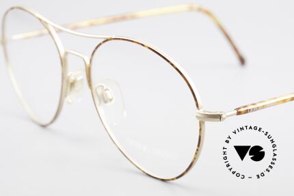 Giorgio Armani 120 Vintage Aviator Glasses Men, a timeless style (suitable for every kind of look), Made for Men