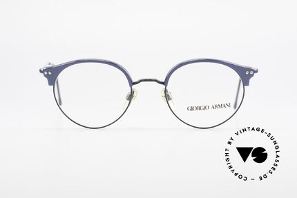 Giorgio Armani 377 90's Panto Style Eyeglasses, a real classic: famous 'panto'-design (simply elegant), Made for Men and Women
