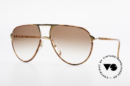 Christian Dior 2505 Designer Aviator Sunglasses, famous Christian Dior sunglasses from 1988/89, Made for Men