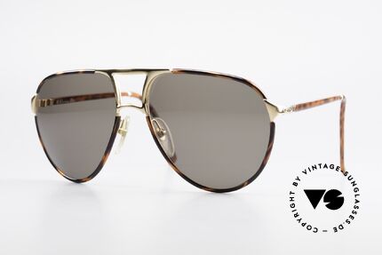 Christian Dior 2505 Aviator Designer Sunglasses, famous Christian Dior sunglasses from 1988/89, Made for Men