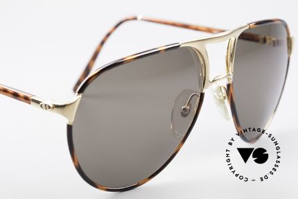 Christian Dior 2505 Aviator Designer Sunglasses, new old stock (like all our vintage 1980's Diors), Made for Men