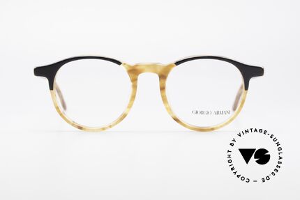 Giorgio Armani 301 Johnny Depp Style Panto Frame, a true vintage 'eyewear classic' in coloring and design, Made for Men