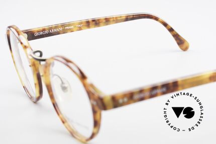 Giorgio Armani 341 Vintage Panto Eyeglass-Frame, never worn (like all our vintage Giorgio Armani specs), Made for Men
