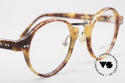 Giorgio Armani 341 Vintage Panto Eyeglass-Frame, NO retro frame, but an unique 30 years old ORIGINAL!, Made for Men