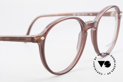 Giorgio Armani 325 Vintage Panto 90's Eyeglasses, NO retro frame, but a unique 25 years old ORIGINAL, Made for Men