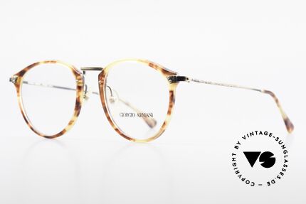 Giorgio Armani 318 True Vintage 90's Panto Glasses, high-end quality and very interesting frame pattern, Made for Men Giorgio Armani 318 True Vintage 90's Panto Glasses, high-end quality and very interesting frame pattern, Made for Men