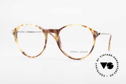 Giorgio Armani 329 Small 90's Panto Eyeglasses Details
