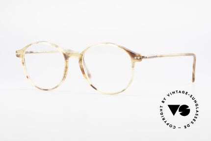 Giorgio Armani 362 90's Men's Eyeglasses Panto, timeless vintage Giorgio ARMANI designer eyeglasses, Made for Men