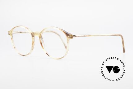 Giorgio Armani 362 90's Men's Eyeglasses Panto, true 'gentlemen glasses' in top-quality (spring hinges), Made for Men