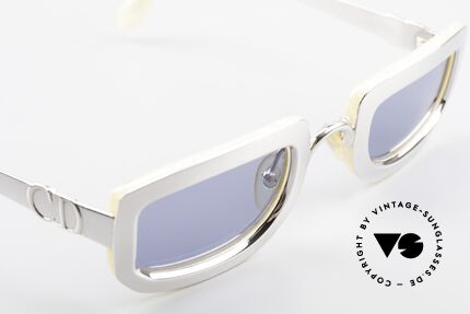 Christian Dior 2972 Designer Shades Silver Nacre, NO RETRO sunnies; but a precious OLD 90's ORIGINAL, Made for Women